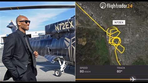 Flight path simulation and audio from Kobe Bryant’s ...